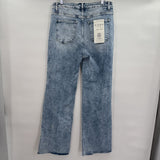 women Risen NWT Distressed Wide Leg Jeans