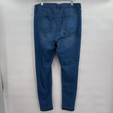 women Vigoss Marley Straight Blue Jeans 14