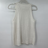 women Gap Knit Tank White Knit Top M