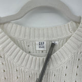 women Gap Knit Tank White Knit Top M