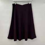 women H&M Knit A-Line Brown Skirt M