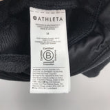 women Athleta Cozy Pullover Black Sweatshirt M