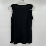 women Gap Tank Black Knit Top S