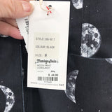 women L.A. Soul NWT Moon Print Overalls Black and White Pants M