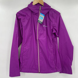 women Columbia NWT Rain Purple Jacket M