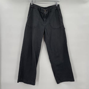 women Prana Wide Leg Gray Pants 4