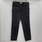 women Madewell Stovepipe Gray Jeans 29/8