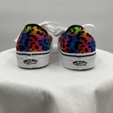 women Vans Rainbow Leopard Rainbow Shoes 7.5