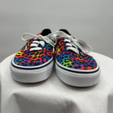 women Vans Rainbow Leopard Rainbow Shoes 7.5