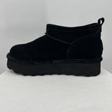 women Bear Paw NWOT Platform Boots Black Shoes 9