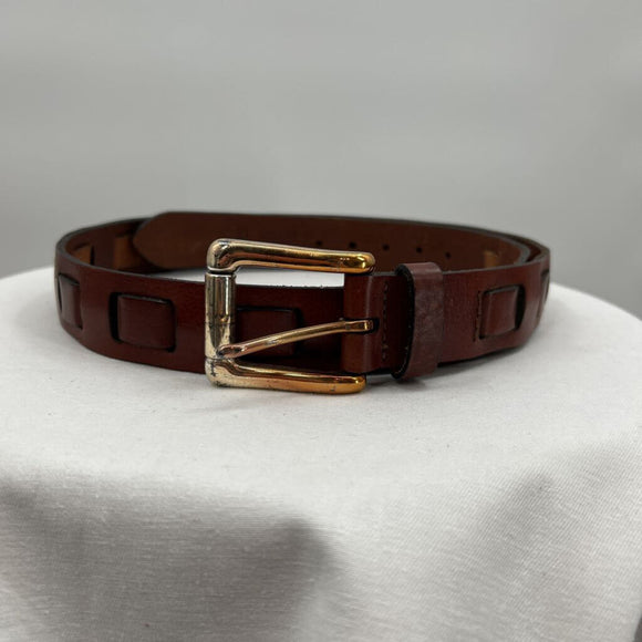 women Trafalgar Leather Brown Belt XL