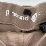 women Betabrand Dress Pant Yoga Pant Straight Tan Pants SP