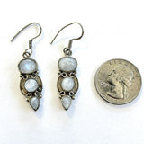 Moonstone Sterling Silver Earrings Jewelry