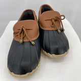 women DKSuko Rain Shoes Black Brown Shoes 10