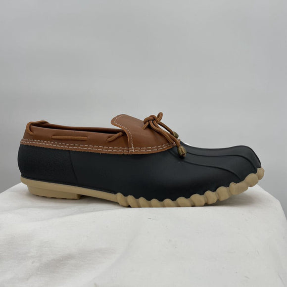 women DKSuko Rain Shoes Black Brown Shoes 10