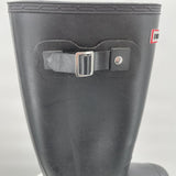 women DripDrop Rubber Boots Black Shoes 39/8.5