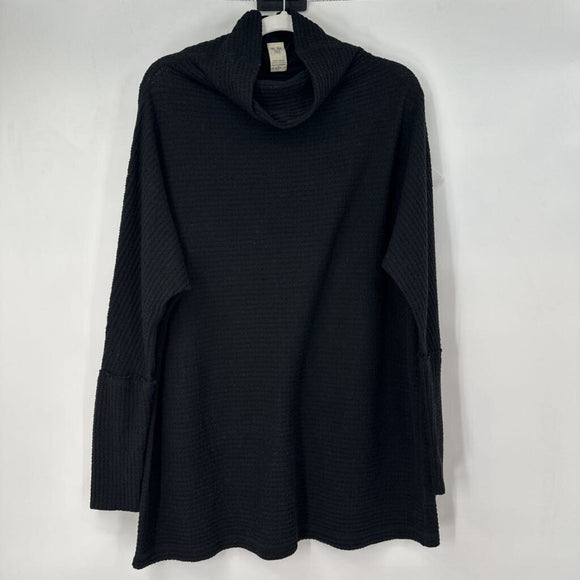 women We the Free Oversized Fit Waffle knit Black Knit Top S