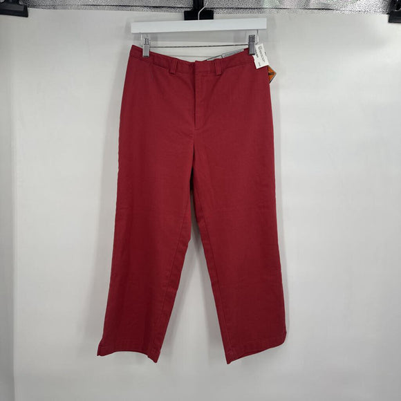 women Dockers NWT Go Khaki Capris Stretch Deep rose Pants 6