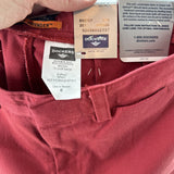 women Dockers NWT Go Khaki Capris Stretch Deep rose Pants 6