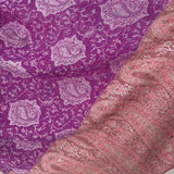 women Pashmina Paisley Purple Scarf