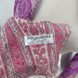 women Pashmina Paisley Purple Scarf