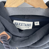 women Naketano Hoodie Black Sweatshirt M