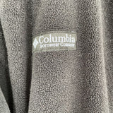 women Columbia Zip Front Fleece Black Jacket S