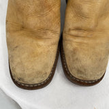 women Frye White Label Vintage Campus Boots Tan Shoes 6.5