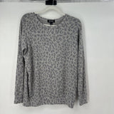 women Buffalo David Bitton NWT Spotted Gray Knit Top S