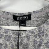 women Buffalo David Bitton NWT Spotted Gray Knit Top S