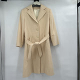 women Fleurette Vintage Cashmere Cream Coat S