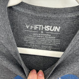 unisex Fifth Sun Nasa Graphic Tee Gray Knit Top S