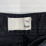 women Wilfred Free Wide Leg Carpenter Black Jeans 26