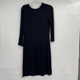 women Daily Practice - Anthro V Neck Tee Shirt Dress Ink Dress M