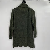 women Ethyl Turtleneck Tunic Green Sweater M