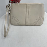 women Coach Wristlet Off-White Purse