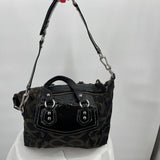 women Coach Carryall Shoulder Bag Black Purse