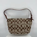 women Coach NWT Vintage Hampton Hobo Canvas Bag and Wallet Brown Purse