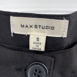 women Max Studio Cargos Black Pants S