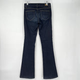 women Paige Dark Wash Flare Blue Jeans 25/0