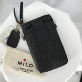 women Milo NWT Ella Crossbody Phone Bag Black Purse