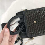 women Milo NWT Ella Crossbody Phone Bag Black Purse